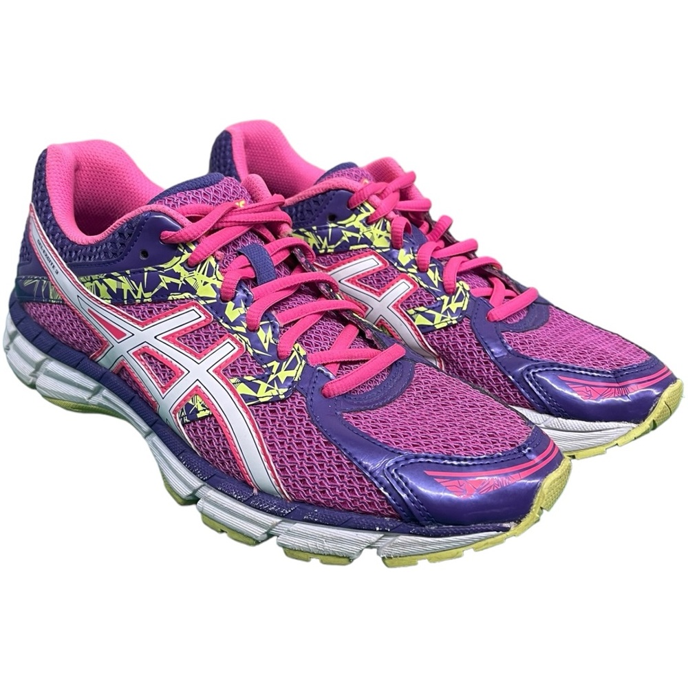 Asics Gel-Excite Pink Purple Athletic Running Shoes T5c5q Womens